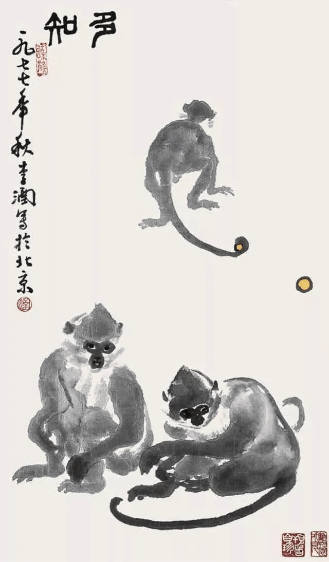 思不苦字系的是意靜的哪史-猴是寓若的色-夷写意意么寓怎名家-行含