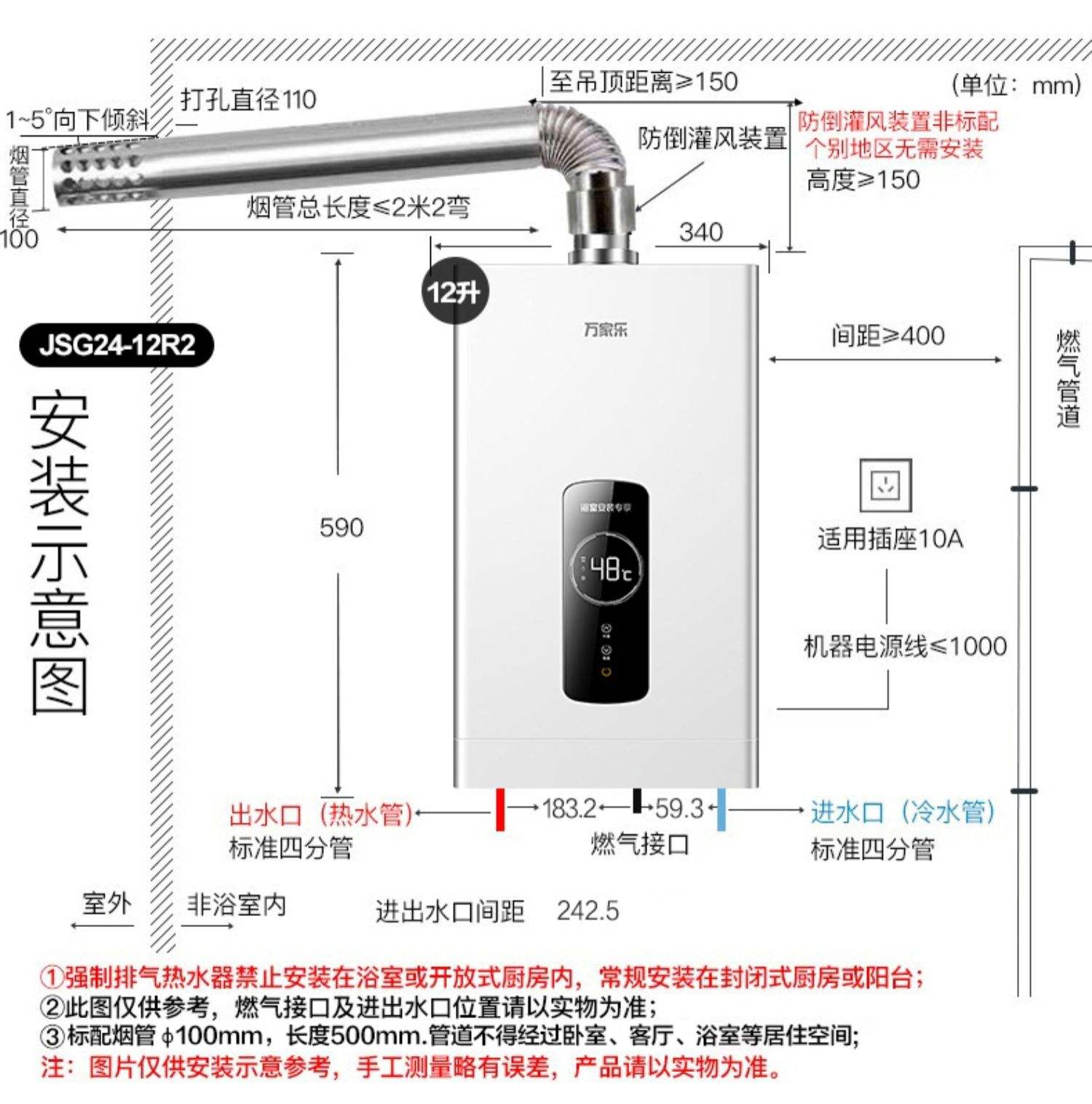 燃气热水器一般一个月耗电多少