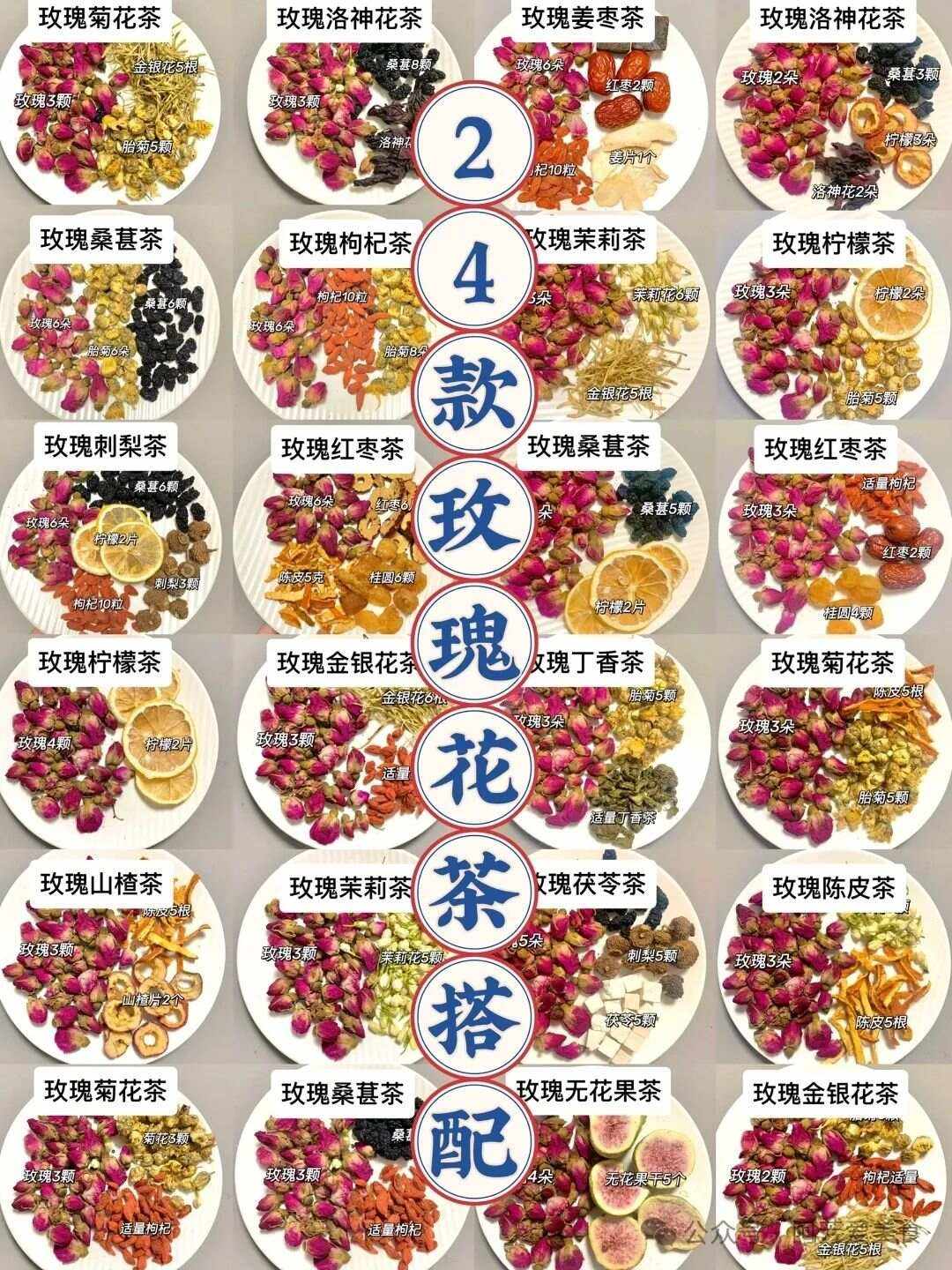 花茶搭配大全一览表