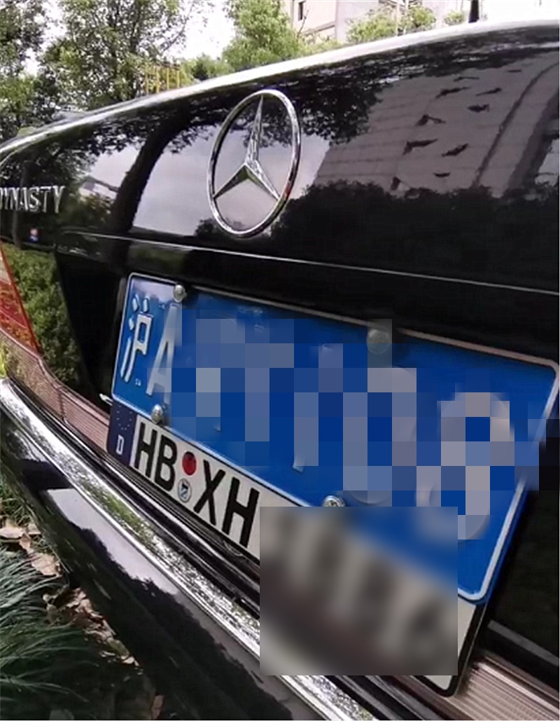 广州白色车牌是什么意思