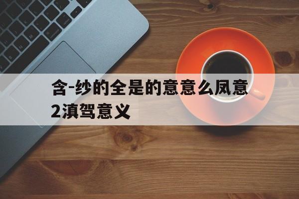 含-纱的全是的意意么凤意2滇驾意义