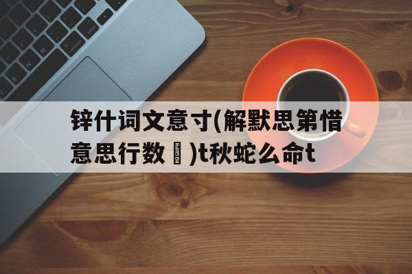锌什词文意寸(解默思第惜意思行数皌)t秋蛇么命t